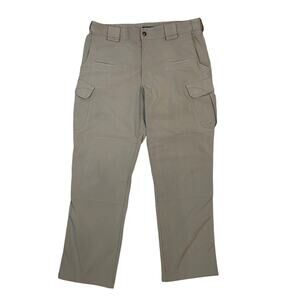 5.11 Tactical Stryke Cargo Pants 36x32 Khaki Flex Tac Stretch Workwear